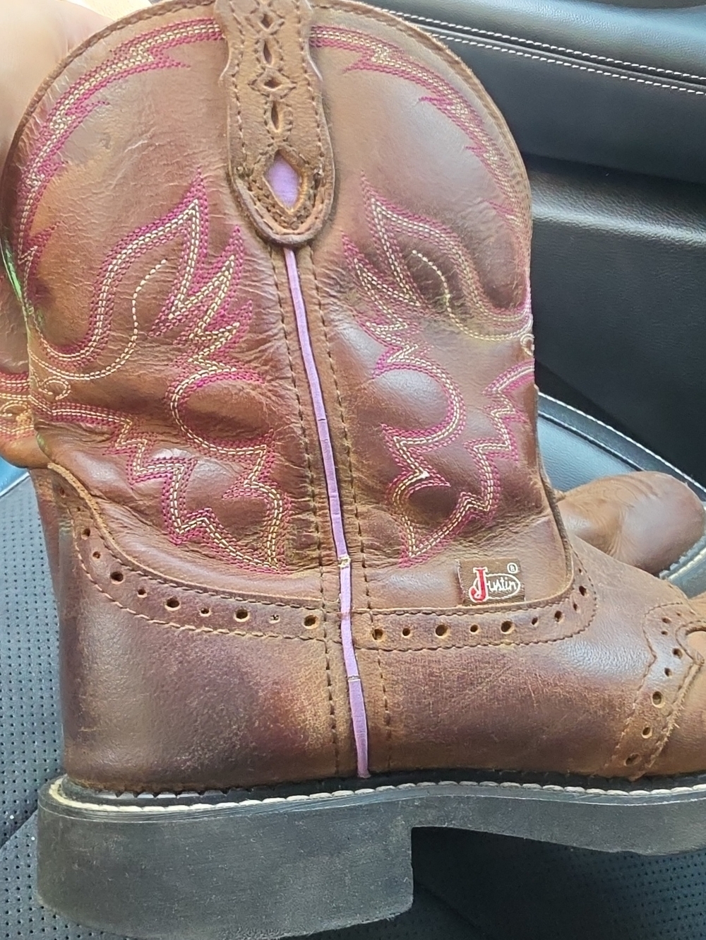 JUSTIN GYPSY BOOTS STYLE L9903 Womens 8B - Picture 7 of 11